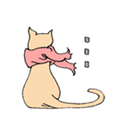 マフラーネコ（個別スタンプ：8）