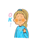friendsスタンプ(Englishバージョン)（個別スタンプ：6）