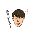 面長男子のつぶやき（個別スタンプ：4）