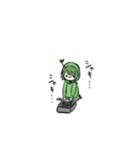 地雷動物オリジナルスタンプ(カニ)（個別スタンプ：9）