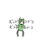 地雷動物オリジナルスタンプ(カニ)（個別スタンプ：10）