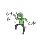 地雷動物オリジナルスタンプ(カニ)（個別スタンプ：13）