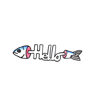 魚の骨たち（個別スタンプ：1）