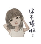 人生に疲れた女性の生活ドラマ（個別スタンプ：14）