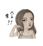 人生に疲れた女性の生活ドラマ（個別スタンプ：15）