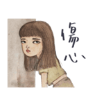 人生に疲れた女性の生活ドラマ（個別スタンプ：24）