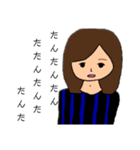 関西のサッカー好きな女の子（個別スタンプ：15）