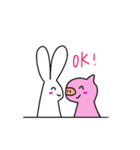 かいなつうさぎの日常スタンプ（個別スタンプ：8）
