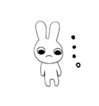 扱いがむずかしいうさぎさんと恋人（個別スタンプ：14）
