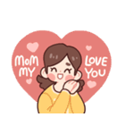 Lovely Mum（個別スタンプ：4）