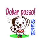 クロアチアのサッカー犬（個別スタンプ：19）