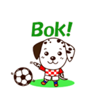 クロアチアのサッカー犬（個別スタンプ：20）