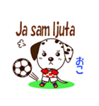 クロアチアのサッカー犬（個別スタンプ：27）