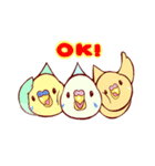 インコブラザーズ！（個別スタンプ：8）