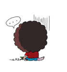 愛ちゃんの日常会話（個別スタンプ：4）