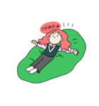 じみじょし…（個別スタンプ：7）