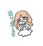 女子同士の会話に使えるスタンプ（個別スタンプ：3）