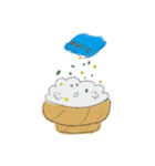 ごはんくんスタンプ（個別スタンプ：18）