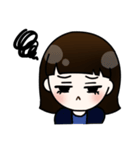 ぱっつんがーる（個別スタンプ：4）