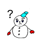 雪だるまのスノコ（個別スタンプ：2）