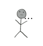 面白い棒人間ー（個別スタンプ：29）