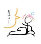 棒人間の日常(傑作)（個別スタンプ：40）