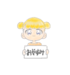 色鉛筆ぼやぼや（個別スタンプ：7）