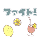 でか文字＊カフェ風（個別スタンプ：13）