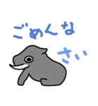 どっしりしてしまった（個別スタンプ：5）