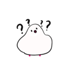もちもち文鳥 ENGLISH（個別スタンプ：5）