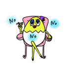たまごマダム（個別スタンプ：6）