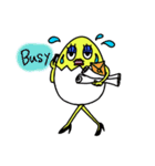 たまごマダム（個別スタンプ：9）
