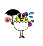 たまごマダム（個別スタンプ：15）