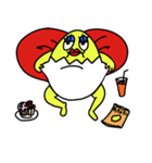 たまごマダム（個別スタンプ：19）