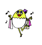たまごマダム（個別スタンプ：21）