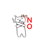 いや、クマじゃないです！！（個別スタンプ：6）