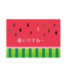 おつかれ苺と果物たち（個別スタンプ：8）