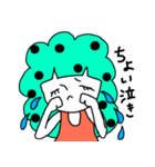 ドットヘアちゃん（個別スタンプ：14）