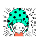 ドットヘアちゃん（個別スタンプ：20）