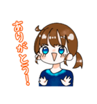 宇宙のような女の子（個別スタンプ：6）