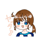 宇宙のような女の子（個別スタンプ：7）