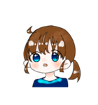 宇宙のような女の子（個別スタンプ：10）