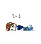 宇宙のような女の子（個別スタンプ：13）