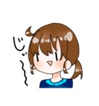 宇宙のような女の子（個別スタンプ：15）