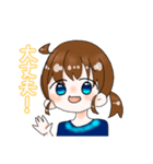 宇宙のような女の子（個別スタンプ：16）