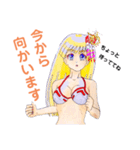 頑張る巫女お姉さん9（個別スタンプ：5）