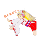 頑張る巫女お姉さん9（個別スタンプ：17）
