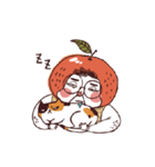 おばあちゃん みかん（個別スタンプ：2）