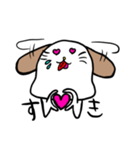 落ち着きのない犬（個別スタンプ：5）