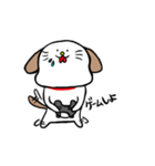 落ち着きのない犬（個別スタンプ：6）